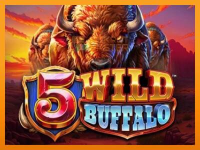 5 Wild Buffalo - ម៉ាស៊ីនល្បែងលុយ